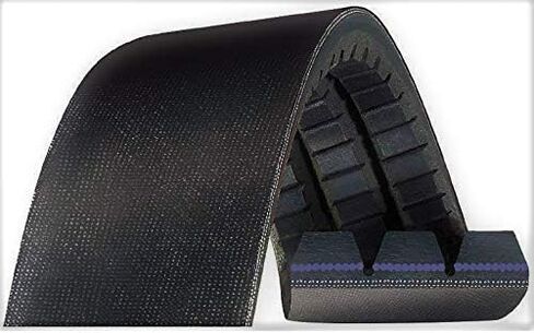 cogged Wedge Banded V Belt 1 5/8 "× 47 3/4" لـ Vermeer 142468001 SC252 ؛ 180007296 in Saudi Arabia