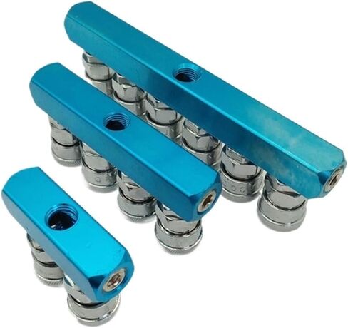 1PCS PNEUMATIC FITTING 2 3 4 5 6WOY HOSE PASS SCOKET QUICE DOUCT in Saudi Arabia