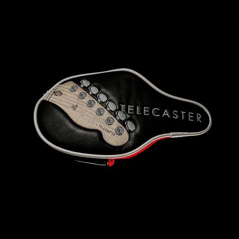 Fender Putter Headcover مع تصميم Headstock Telecaster الشهير | Fender Guitars مطرقة مطرقة | أغطية نادي الجولف متينة للحماية من العيوب in Saudi Arabia