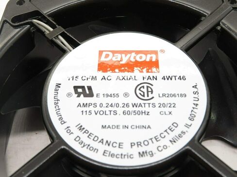 Dayton 4WT46 Fan, 115 CFM, 115 V in Saudi Arabia