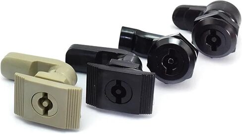 ABS Plastic Switch Cabinet Door Lock Distribution Box Door Lock Enterprise Lock Industrial Accessories MA079 H 1Pcs(CD) in Saudi Arabia