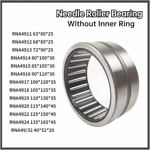 1PCS of Needle Roller Bearings Without Inner Ring 4911 4912 4913 4914 4915 4916 4917 4918 4919 4920 4922 4924(RNA49-32) in Saudi Arabia