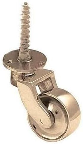 ترميمات Van Dyker's Vintage Classic Solid Solid Thould Thould Scaster Wheel (قطعة واحدة) ، برونزية ، عجلة 1 بوصة in Kuwait