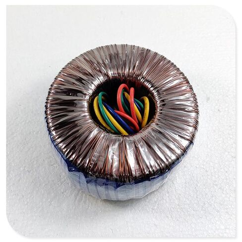 1pcs 20v-0 4.6a ؛ 20V-0 4.6A ؛ 15V-0 0.7A 200W محول Toroidal Pure Pure Copper مناسب لـ LM4766 1969 مضخم الطاقة in Kuwait