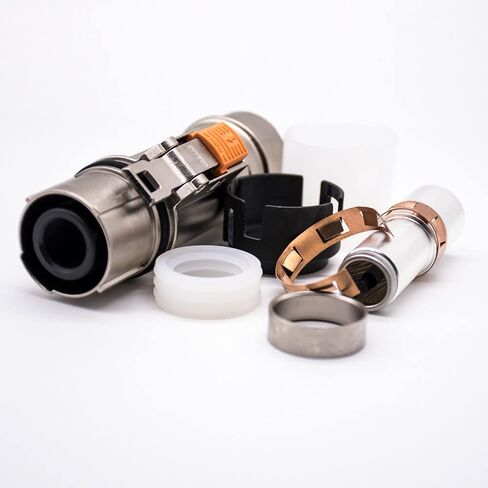 موصل تعشيق الجهد العالي 12 ملم HVIL 1Pin 350A قشرة معدنية مستقيمة in Kuwait