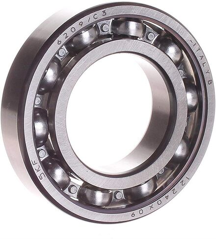 SKF 6209/C3 45 مم قطرها ، 85 مم خارج القطر ، 9200 دورة في الدقيقة ، مفتوحة ، محمل الكرة الشعاعية in Kuwait