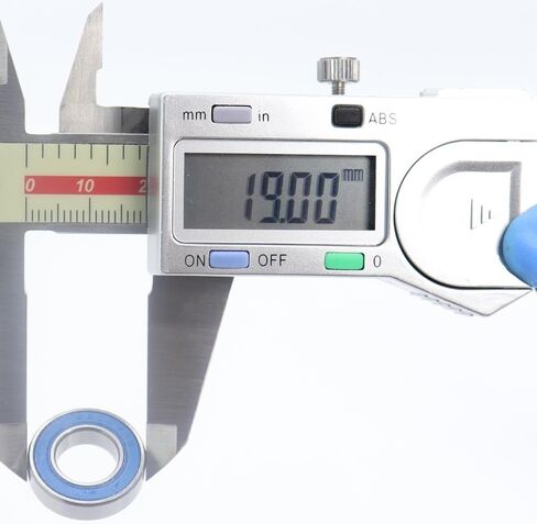 6800 محامل 10 * 19 * 5MM دراجة محورية كروم الصلب الأزرق مختوم مع الشحوم 6800LLU عربة تحمل كرات كاملة in Saudi Arabia
