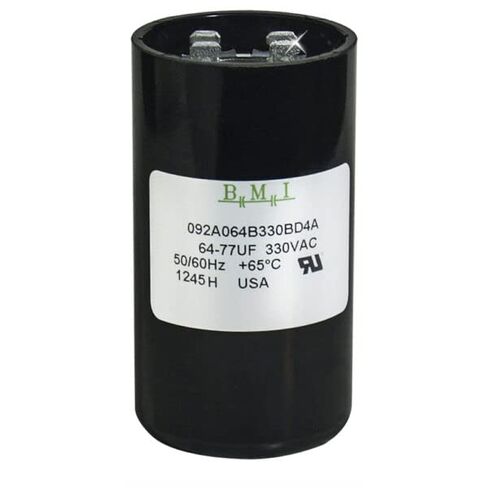 Universal Fit 64-77 UF/MFD 330 VAC Round Start Capacitor USA Made/Electric Part in Kuwait