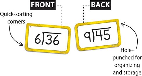 Teacher Created Resources Division Flash Cards (EP62036) in Saudi Arabia