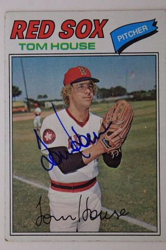 Tom House مليون دولار Arm Sox تم توقيعه 1977 Topps #358 بطاقة موقعة 16F - بطاقات موقعة للبيسبول in Saudi Arabia