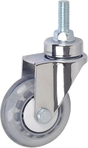 عجلات 3 بوصة عجلات عالية العجلة كتم الصوت M12 30 ملحقات سيارة المسمار 2pcs (مع الفرامل) in Saudi Arabia