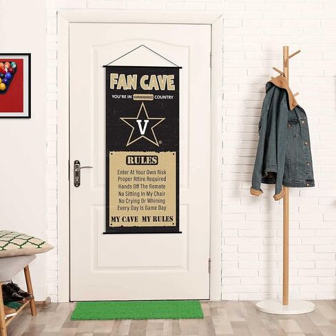 Vanderbilt Commodores Man Cave Fan Banner Scroll in Saudi Arabia