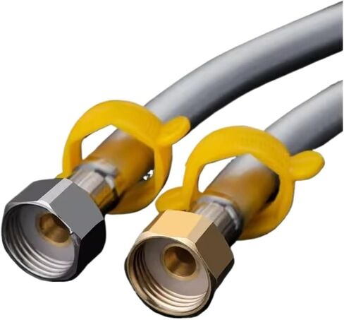 1pc New 20/200cm PVC Shower Hose(Stainless steel nut,40cm) in Saudi Arabia