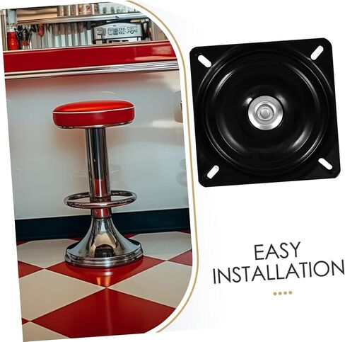 Boat Seat Swivel, 4 Inch Heavy Duty Replacement Bar Stool Swivel Seat for Base Metal Mechanism 360 Degree Rotation in Saudi Arabia
