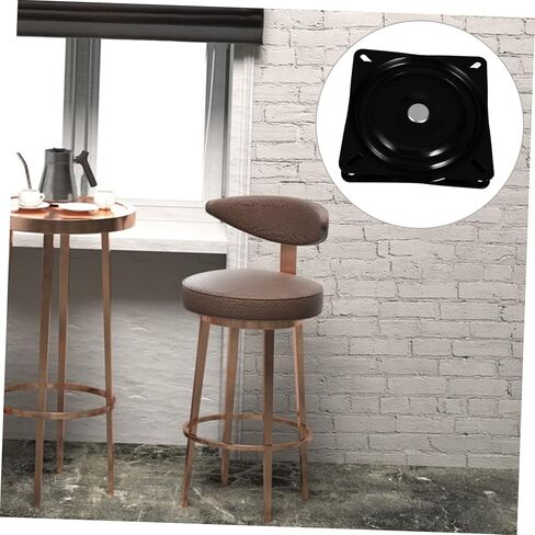 Boat Seat Swivel, 4 Inch Heavy Duty Replacement Bar Stool Swivel Seat for Base Metal Mechanism 360 Degree Rotation in Saudi Arabia
