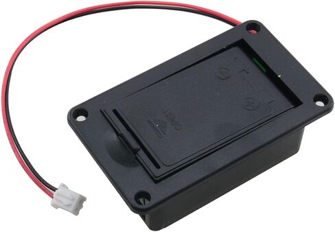 TAODAN 69x41x25mm Black 9V Active Pickup Black Plastic Battery Case Holder Musical Instrument Accessories Suitable for Guitar in Saudi Arabia