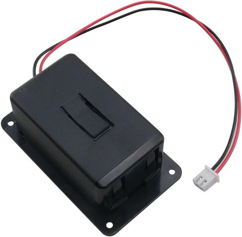 TAODAN 69x41x25mm Black 9V Active Pickup Black Plastic Battery Case Holder Musical Instrument Accessories Suitable for Guitar in Saudi Arabia