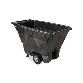 Rubbermaid Black Structural Foam Standard Duty 1/2 cu yd Tilt Truck in Kuwait