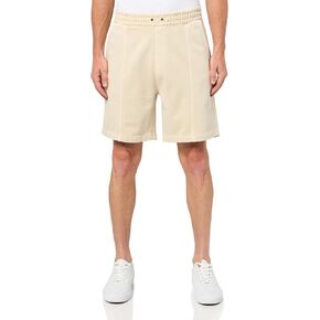 HUGO Men's Badge Logo Cotton Jersey Shorts in Saudi Arabia