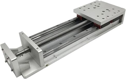 Heavy Load 200kg Dust Cover Sliding Table Linear Rail Guide 40-940mm Effective Stroke HGR15 SFU1605/1610 Ballscrew(57 Motor Bracket,SUF1610-840mm) in Kuwait