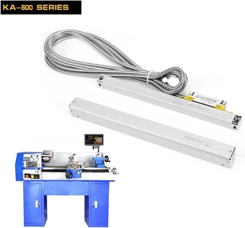 5UM SLIT LINER SCALE SENTER SENSOR 0.005 مم تشفير للمخرطة DIGITAL DRO مخرطة أدوات KA500 (KA-500-520MM) in Kuwait