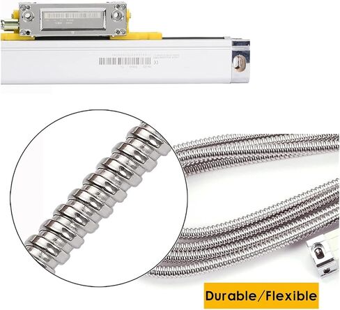 5UM SLIT LINER SCALE SENTER SENSOR 0.005 مم تشفير للمخرطة DIGITAL DRO مخرطة أدوات KA500 (KA-500-520MM) in Kuwait
