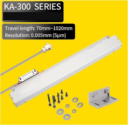1μm High-Precision Linear Scale 470 520 570 620 670 720 770 820mm Sensor 0.005mm Linear Encoder Optical Encoder Ruler Sensor(Travel Length 720mm) in Saudi Arabia
