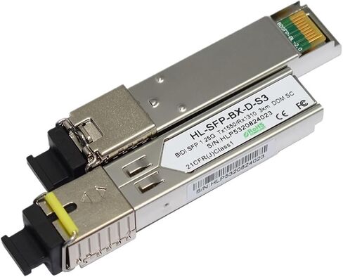 SC Connector 1.25G Gigalight 1310nm/1550nm SFP 1.25G 3KM LC Optical Transceiver(1 Pair 3km SC) in Saudi Arabia