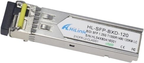 10 أزواج 120 كم 1490/1550NM 1.25G SFP WDM SFP LC Connector Singel Fiber GBIC DOM in Saudi Arabia