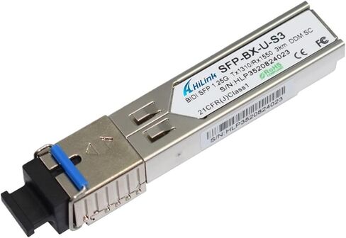 1G 1000Base الألياف المفردة LC/SC 1.25G TX1310NM/RX1550NM 3KM WDM SFP مع دالة DDM/DOM in Saudi Arabia