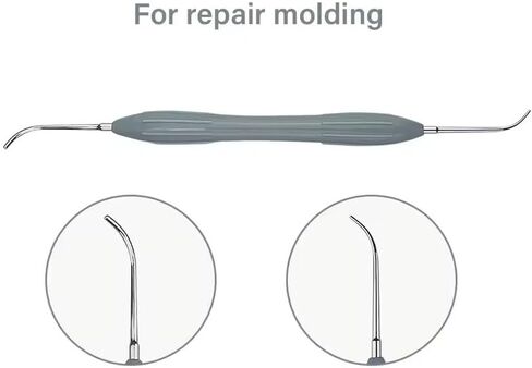 Composite Resin Filling Spatula Kit for Aesthetic Dentistry 7 Pcs, Multicolour in Saudi Arabia