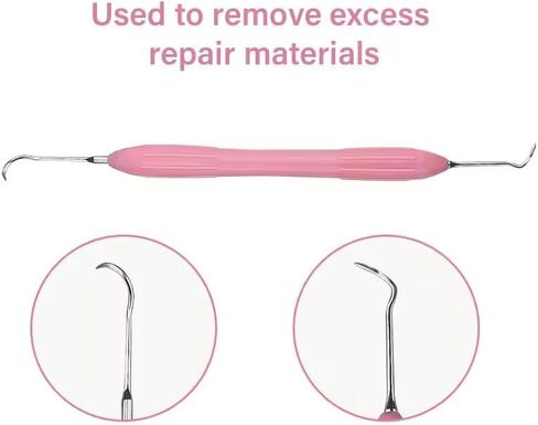 Composite Resin Filling Spatula Kit for Aesthetic Dentistry 7 Pcs, Multicolour in Saudi Arabia