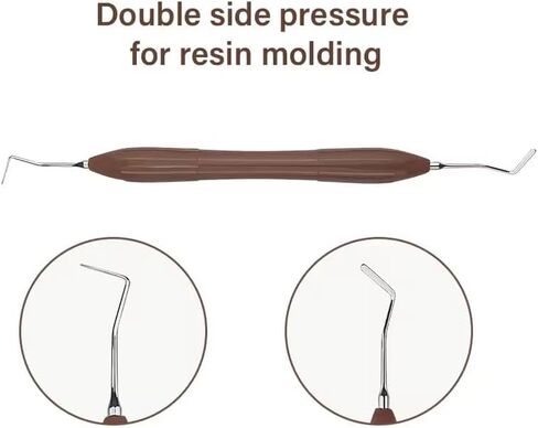 Composite Resin Filling Spatula Kit for Aesthetic Dentistry 7 Pcs, Multicolour in Saudi Arabia