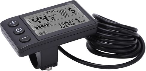 S866 الشاشة الكهربائية LCD Meter 24V 36V 48V لوحة التحكم في سكوتر الكهرباء مع المكونات خفيفة الوزن وعمر Ensu في ظروف مختلفة in Kuwait