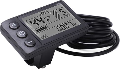 S866 الشاشة الكهربائية LCD Meter 24V 36V 48V لوحة التحكم في سكوتر الكهرباء مع المكونات خفيفة الوزن وعمر Ensu في ظروف مختلفة in Kuwait