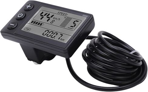 S866 الشاشة الكهربائية LCD Meter 24V 36V 48V لوحة التحكم في سكوتر الكهرباء مع المكونات خفيفة الوزن وعمر Ensu في ظروف مختلفة in Kuwait