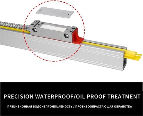 High Precision 0.005mm Linear Scale ABZ 5micron DRO Encoder 850mm 900mm 950mm 1000mm Optical Grating Ruler(Travel 900mm) in Kuwait