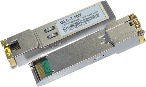 مفتاح جهاز التوجيه المنفذ الكهربائي GLC-T COPPER RJ45 10/100/1000MBASE-T SFP in Kuwait