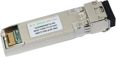 DWDM 1533.47NM C55 80km SMF DWDM SFP+ Transceiver in Saudi Arabia