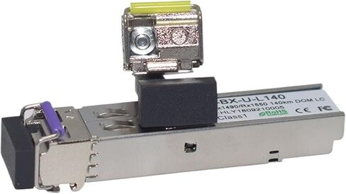 أحادي الألياف 1000-BX WDM Transceiver 1.25g 1490nm/1550nm 140km SFP LC (2pairs) in Saudi Arabia