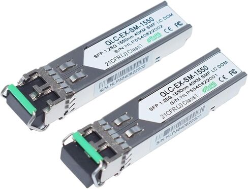 1.25g 1550nm 40km Smf 1000Base-EX Duplex LC SFP (10 أجهزة مركبات) in Saudi Arabia