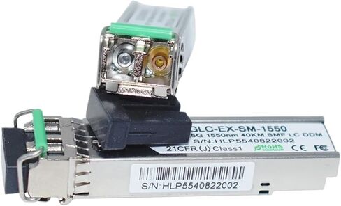 1.25g 1550nm 40km Smf 1000Base-EX Duplex LC SFP (10 أجهزة مركبات) in Saudi Arabia