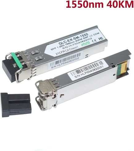 1.25g 1550nm 40km Smf 1000Base-EX Duplex LC SFP (10 أجهزة مركبات) in Saudi Arabia