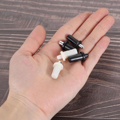 دبابيس إصلاح مصراع Uxcell 50pcs ، دبابيس الإصلاح المزرعة المحملة زنبرك دبابيس دبابيس مصراع مزرعة مصراع الدبابيس الدبابيس للنوافذ ، الأسود (1 × 0.46 × 0.31 بوصة) in Saudi Arabia