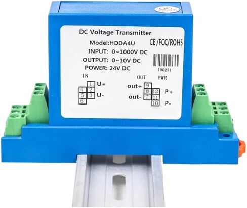 Pressure transducer DC Voltage Transducer 4-20mA rs485 Converter DC 0-10V/50V/100V/300V/500V/1000V Input DC12V 24V Power Analog Sign-al(DC 0-5V,DC 0-50V INPUT-DC24V) in Kuwait