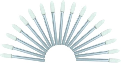 24 Pcs 3 * 3mm Wool Felt Polishing Bits, Cylindrical Buffing Wheels, 1/8 Inch Shank Drill Burrs for Rotary Tool Accessories/Jewelry Polishing in Saudi Arabia