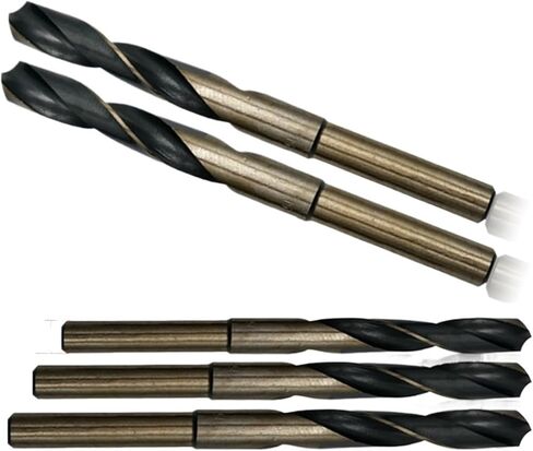 1pc 29.5mm 30mm 30.5mm 31mm steel Hss Hss Co Hss-Co 1/2 "1/2 بوصة مخفضة حفر تويست شانك فولاذ مقاوم للصدأ 1pcs (1pc 30mm) in Kuwait