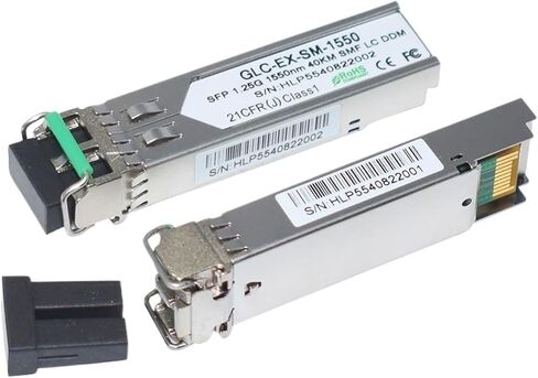 Single Mode 1.25G 1550nm 40km 1000BASE-EX with Duplex LC Connector in Saudi Arabia