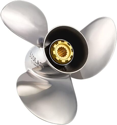 Solas 1531-145-15 Saturn Stainless Steel 3-Blade Propeller - RH, 14.5" Diameter x 15" Pitch in Saudi Arabia