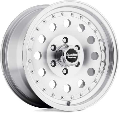 American Racing AR62 Outlaw II ، 15x7 Wheel مع 5 على نمط الترباس 5.5 - معطف واضح - AR625785 in Saudi Arabia